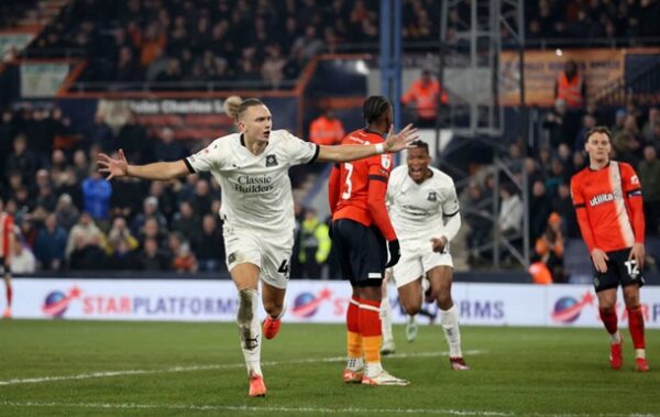 Таловєров претендує на звання гравця матчу Лутон – Плімут