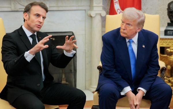 Макрон сказав, що очікує РФ у разі порушення миру