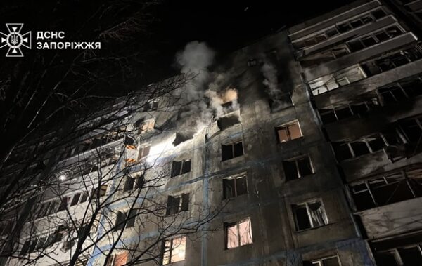 Атака на Запоріжжя: пошкоджені багатоповерхівки