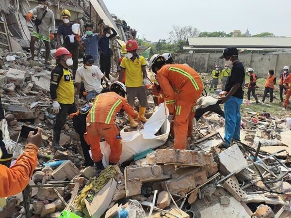 Кількість загиблих внаслідок землетрусу в М’янмі продовжує зростати
