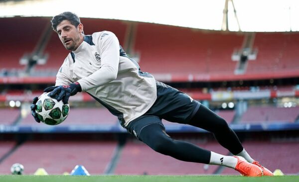 Куртуа розповів про своє самопочуття перед грою з Арсеналом