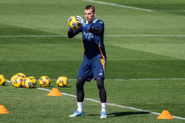 Після тренувань Лунін потрапив до списку гравців Реала на майбутній матч