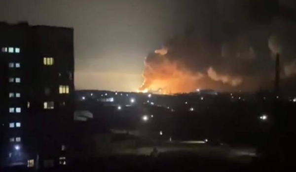 Росіяни вдарили по Харкову, виникла пожежа