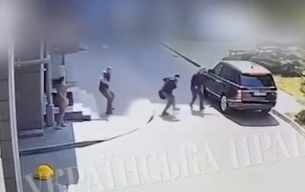 Оприлюднено відео замаху на Стерненка