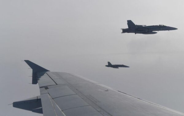 У Фінляндії розбився винищувач F-18