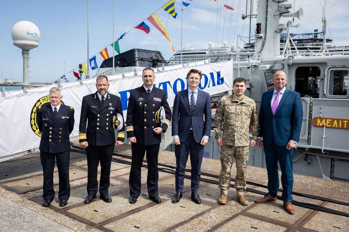 Новини України - Україна одержала тральщики від Бельгії та Нідерландів
