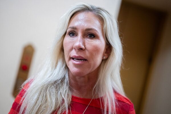 Конгресвумен Ґрін поширила фейк про мітинг в Києві