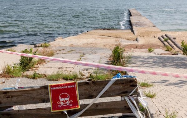 На узбережжі Одещини знищили морську міну