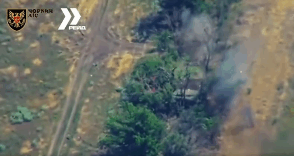 Військові показали знищення російського ЗРК Бук-М1