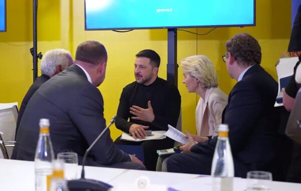 Зеленський обговорив з лідерами ЄС євроінтеграцію України і санкції для РФ