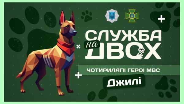 🛂 ДЖИЛІ – собака-прикордонниця після окупації | Служба на двох