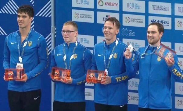 На Всесвітніх іграх у запливах підводного плавання в України три нагороди