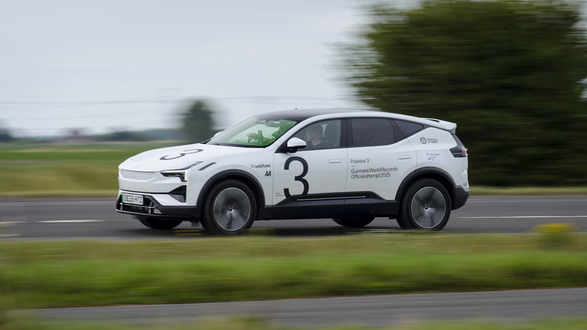 Авто новини - Polestar 3 оновив рекорд пробігу на одному заряді серед електрокросоверів