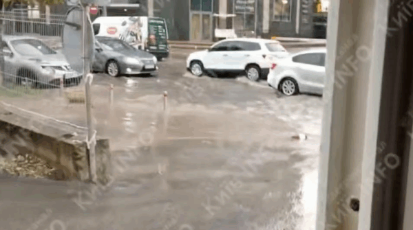 Повалені дерева й підтоплення: Київ накрила гроза