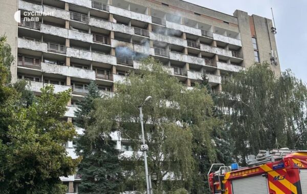 Пожежа у готелі Львова: стало відомо про постраждалих