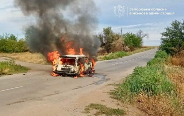Росіяни вбили дроном двох цивільних під Запоріжжям