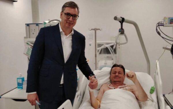 У соратника Вучича стався інсульт у прямому ефірі