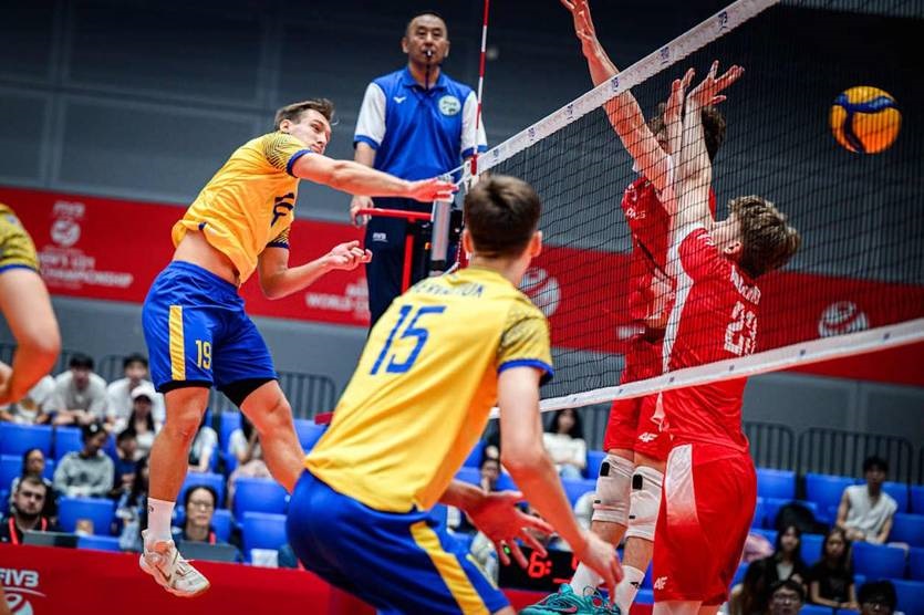 Новини спорту - Україна поступилася в 1/8 фіналу молодіжного ЧС з волейболу