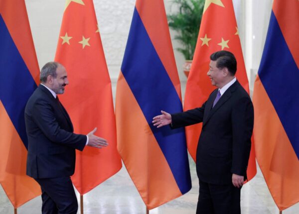 Вірменія та Китай узгодили стратегічне партнерство