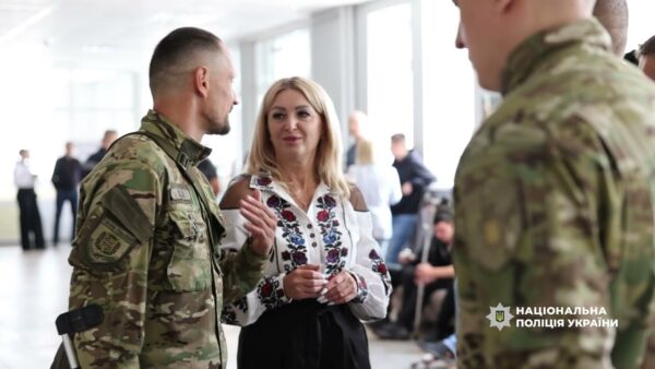 Відбувся показ документальної стрічки Ю. Бутусова “35 днів оборони Торецька” бригадою поліції «Лють»