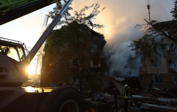 З’явились відео “прильотів” по Києву