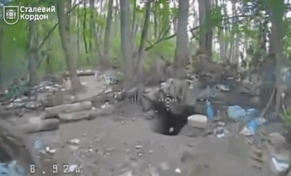 Прикордонники показали знищення росіян на Курському напрямку