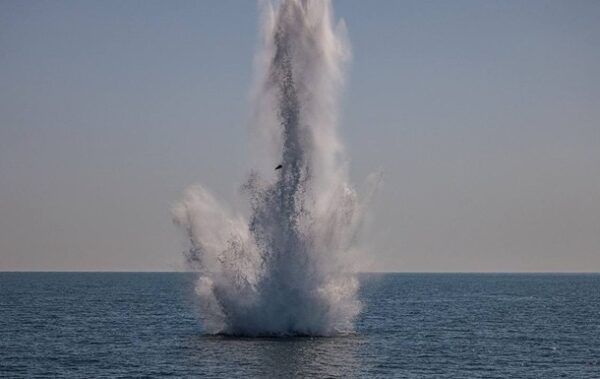 У Чорному морі знищили дрейфуючу морську міну