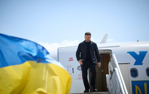 Зеленський прибув з візитом до Данії