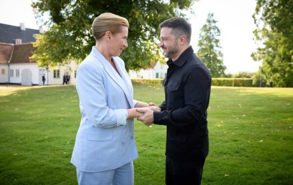 Зеленський зустрівся із прем’єркою Данії