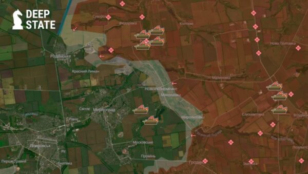 ЗСУ зірвали спробу прориву росіян у Мирноград – DeepState