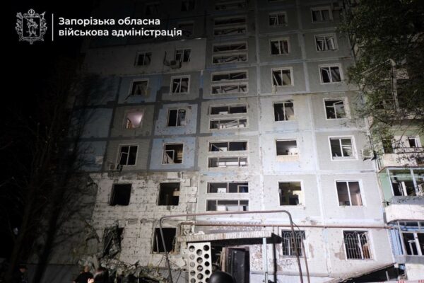 Удар по Запоріжжю: загинула людина, дев&rsquo;ять поранені