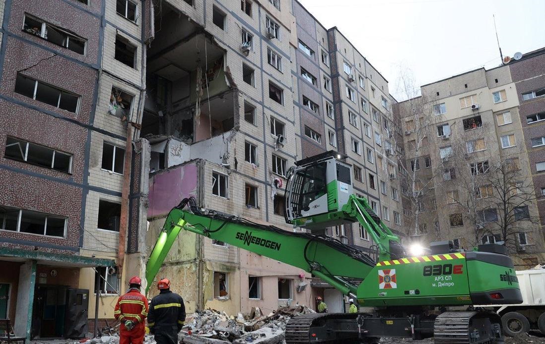 Новини України - У Дніпрі завершили пошуково-рятувальні роботи