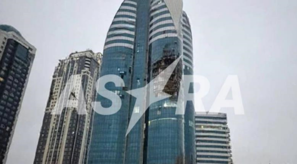 У Чечні через удар дрона в будівлі Грозний-сіті прогримів вибух – ЗМІ