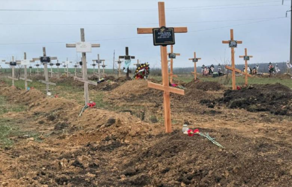 В Ізюмі перепоховали 449 людей, які загинули під час окупації