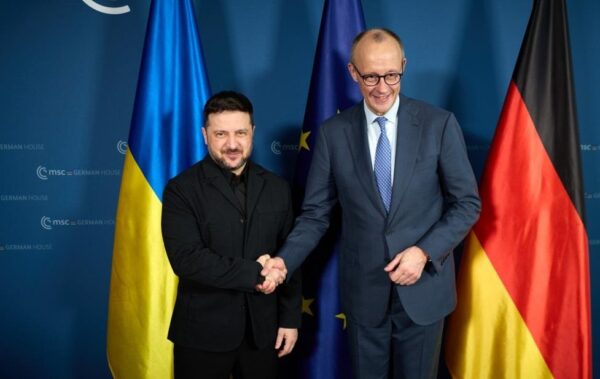 Зеленський зустрівся з Мерцом