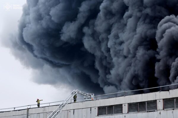 У Луцьку ліквідували пожежі після ударів РФ